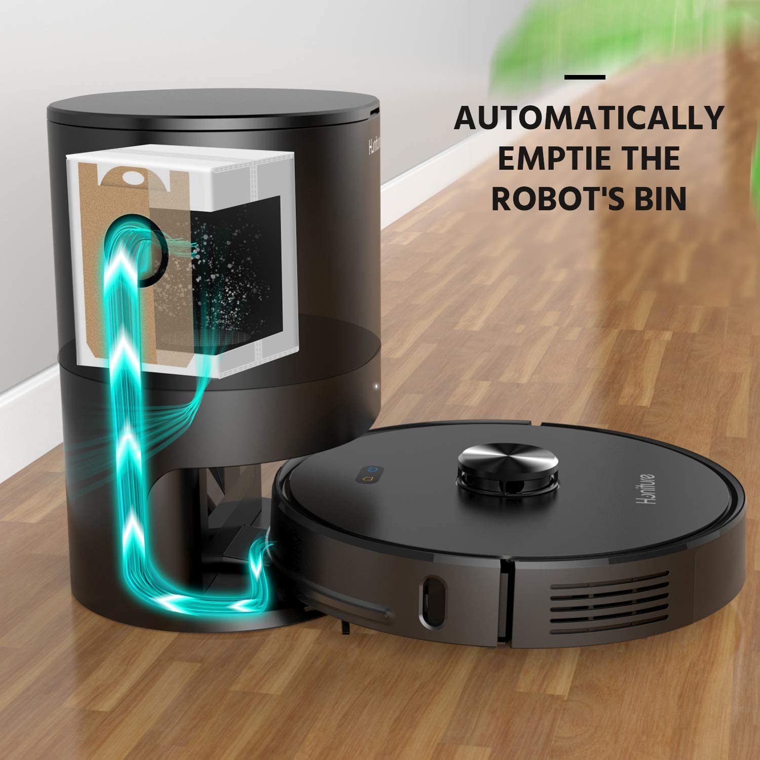 HONITURE Robot Vacuum Cleaner with Mop Self Emptying - eTeknix