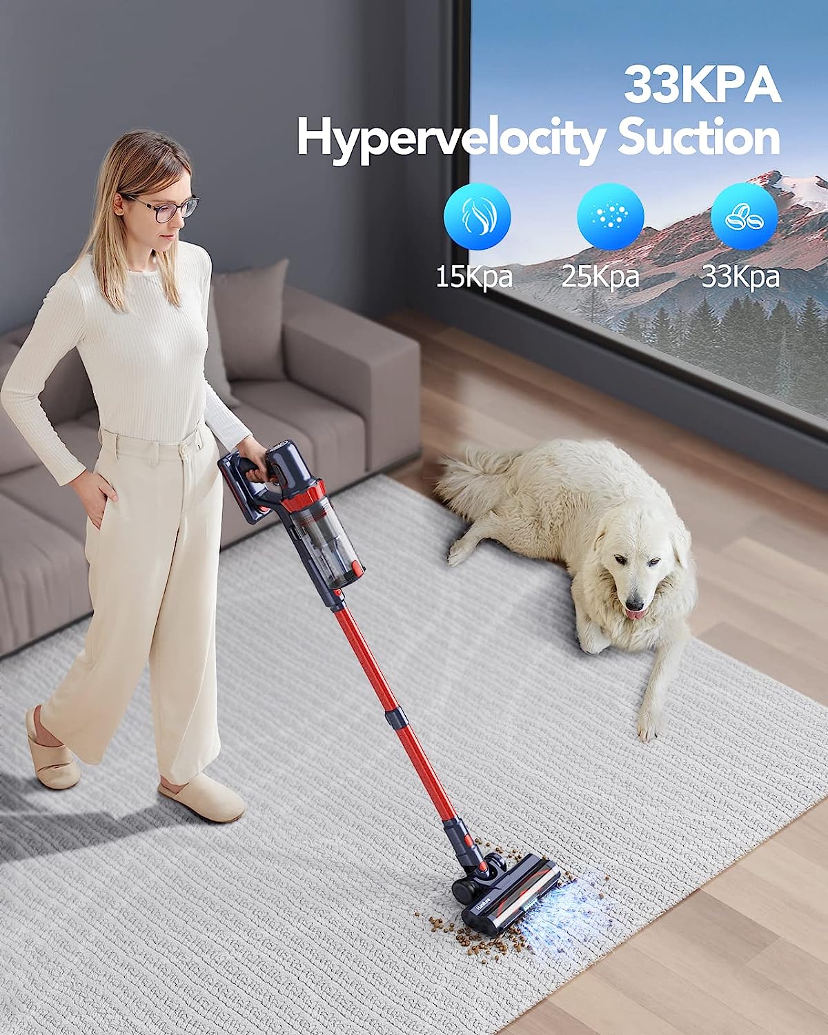 HONITURE S13 Cordless Vacuum Cleaner Motor Body Only- New